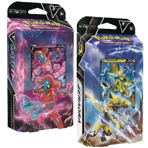 Deck Combat-V – Zeraora et Deck Combat-V – Deoxys